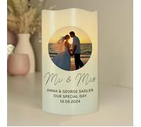 Personalised Memento Company Personalised Photo Upload LED Candle