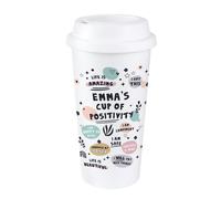 Personalised Memento Company Personalised Positive Affirmations Travel Mug