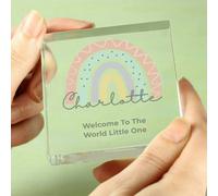 Personalised Memento Company Personalised Rainbow Crystal Token