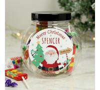 Personalised Memento Company Personalised Santa Sweet Jar