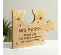 Personalised Memento Company Personalised Star Design Jigsaw Piece