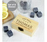 Personalised Memento Company Personalised Stars Free Text Cooling Stones