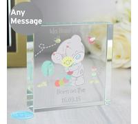Personalised Memento Company Personalised Tiny Tatty Teddy Cuddle Bug Crystal Token