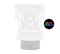 Personalised Memento Company Personalised Trophy LED Colour Changing Night Light