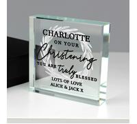 Personalised Memento Company Personalised 'Truly Blessed' Crystal Token