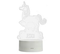 Personalised Memento Company Personalised Unicorn LED Colour Changing Night Light