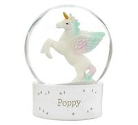 Personalised Memento Company Personalised Unicorn Name Snow Globe