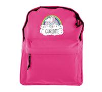 Personalised Memento Company Personalised Unicorn Pink Backpack