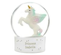 Personalised Memento Company Personalised Unicorn Snow Globe
