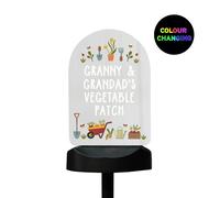 Personalised Memento Company Personalised Vegetable Patch Outdoor Solar Light