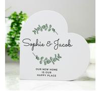 Personalised Memento Company Personalised Wedding Free Standing Heart Ornament