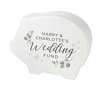 Personalised Memento Company Personalised Wedding Piggy Bank