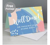 Personalised Memento Company Personalised Well Done! Card