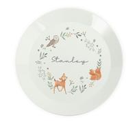 Personalised Memento Company Personalised Woodland Animals Plate