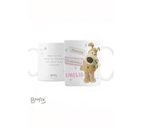 Personalised Memento Company Women's Personalised Boofle Female Wedding Mug in White Personalised Memento Company White