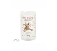 Personalised Memento Company Women's Personalised Boofle It's a Nightlight LED Candle in White Personalised Memento Company White