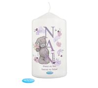 Personalised Memento Company Women's Personalised Me to You NAN Pillar Candle in Off-White Personalised Memento Company Off-White