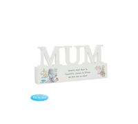 Personalised Message Me To You Wooden MUM Ornament - White