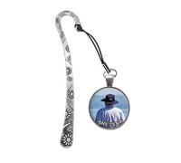 Personalised Memorial Photo Bookmark Dad Mum Grandad Nan Custom Gift Silver, 8cm (R21)