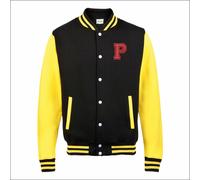 Personalised Mens Baseball Jacket Embroidered Alphabets Letter Varsity Jackets