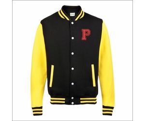 Personalised Mens Baseball Jacket Embroidered Alphabets Letter Varsity Jackets