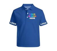 Personalised Mens Polos Shirts Design Your Add Text Photo Company Logo Workwear Uniform Custom Golf Polo Shirt Women Work t Shirt Black Top