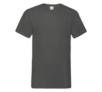Personalised Mens V-Neck T-Shirt Short Sleeve Work Top Custom Printed Tshirt Tee