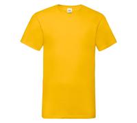Personalised Mens V-Neck T-Shirt Short Sleeve Work Top Custom Printed Tshirt Tee