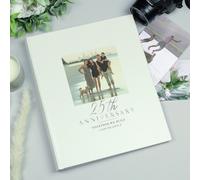 Personalised Message 25th Anniversary Photo Album