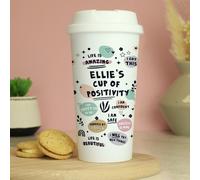 Personalised Message Affirmations Travel Mug - 380ml