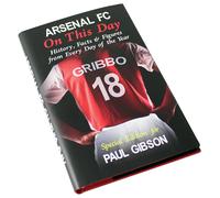 Personalised Message Arsenal On This Day Book