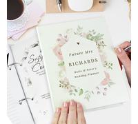 Personalised Message Floral Wedding Planner