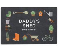 Personalised Message Gardening Metal Sign