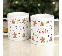 Personalised Message Gingerbread Mug