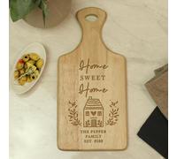 Personalised Message Home Wooden Paddle Board