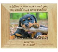 Personalised Message Pet Memorial Photo Frame - 25x20cm