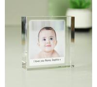 Personalised Message Photo Upload Crystal Token