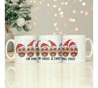 Personalised Message Photo Upload Santa Mug
