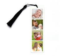 Personalised Metal Bookmark Gift, Custom Photos Page Marker | Handmade in the UK | Gift for Mum, Dad, Partner, Friend | Birthday, Mother's Day, Father's Day, Christmas
