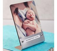 Personalised Metal Photo Print - Silver