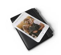 Personalised Metal Photo Wallet Card - Custom Aluminium Picture Card Gift for Valentine’s Day, Anniversary or Couples - Credit Card Size - Upload Your Photo & Text Style.V.2.6