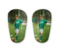 Personalised Mini Shin Pad Customised with your photo, Custome shin-guard, Football gift, soccer sports gadget, Made with Foam Rubber and Polypropylene, Plastic Leg Guards
