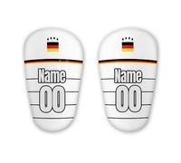 Personalised Mini Shin Pads - made with your photo or your shirt name and number (Germany)