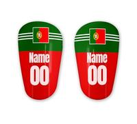 Personalised Mini Shin Pads - made with your photo or your shirt name and numbers (Portugal)