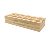 Personalised Modern Egg Organiser Holder Storage - A Unique & Eggcelent Engraved Housewarming New Home Gift
