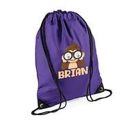 Personalised Monkey Backpack, Monkey Design Bag, Bag Gift For Animal Lover, Birthday, Christmas, Gift For Men-Women Drawstring Bag, PE Gym Kit Swimming, Sport Rucksack.