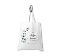 Personalised Mother of the Groom Tote Bag - Wedding Day Gift, Thank You Keepsake Present from Bride & Groom, Custom Wedding Tote