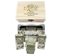 Personalised Mothers Day Gift Engraved Box Set with Handmade Soap, Natural Bath Shower, Rose, Serenity Spa Present for Mum, Nan, Nanny, Gran