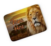 Personalised Mouse Mat THE LION KING ST335 Computer Pad PC Laptop Gamer Work Teacher Gift