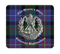 Personalised Mouse Mat - The Queen's Own Cameron Highlanders